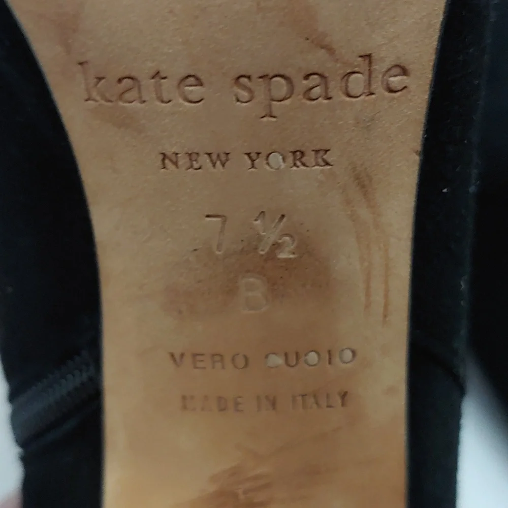 Kate Spade Women's Size 7.5 B Ankle Boot with 4 inch heel